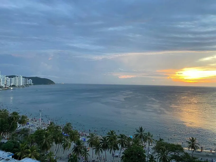 Apartment Spectacular View Of Rodadero Santa Marta